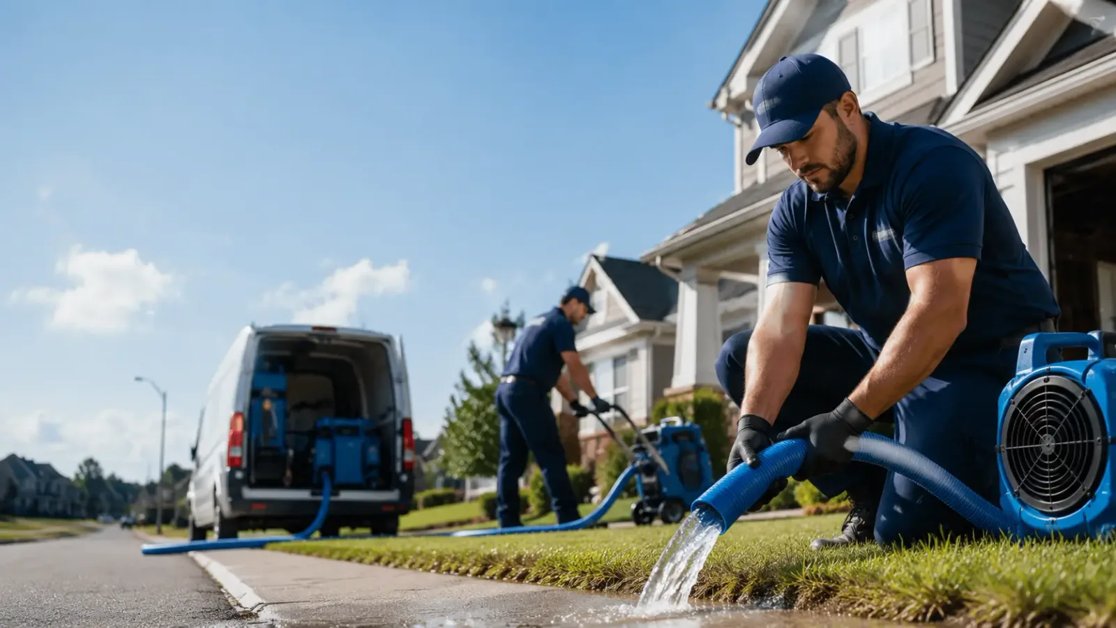 Flood Damage Restoration in Northville, MI